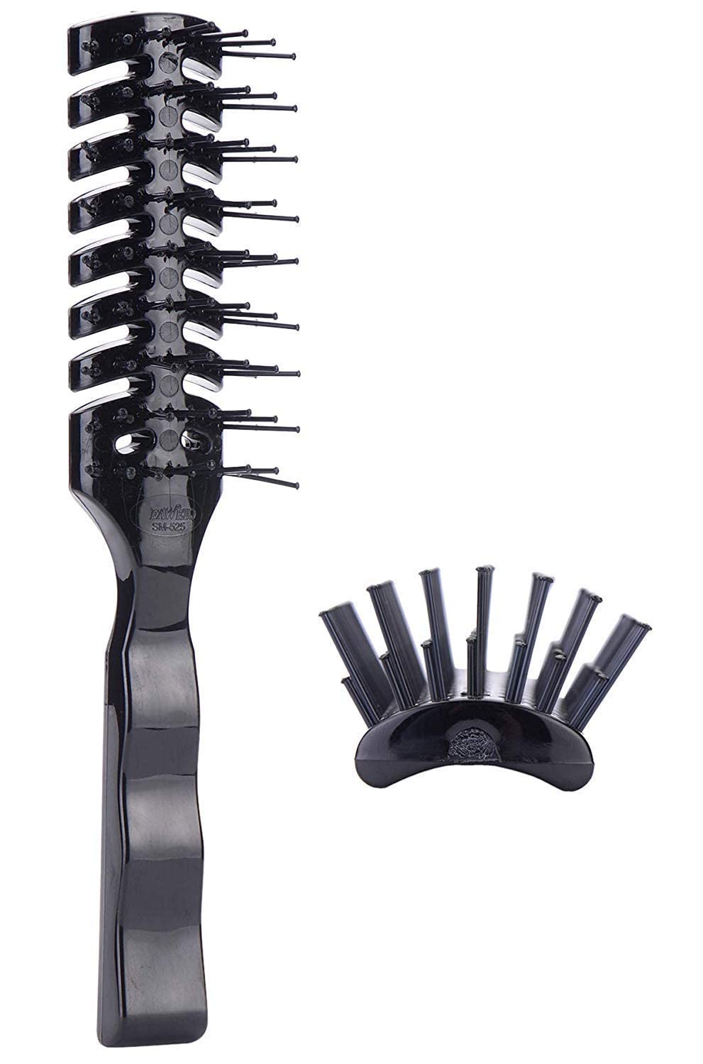 Vented Hairbrush for Blow Drying, Wet or Dry With Ball Tipped Bristles, For Short Straight Hair Perfect