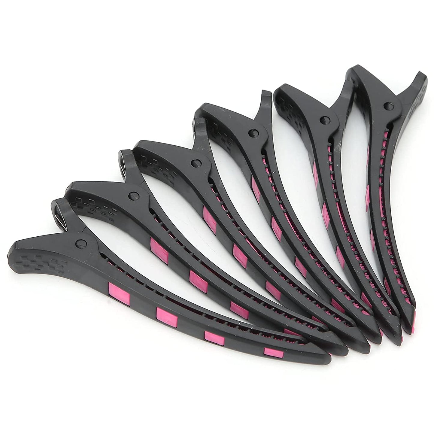 6pcs Duckbill Hair Clip Plastic Professional DIY Sectioning Clips Styling Tool for Hair Salon