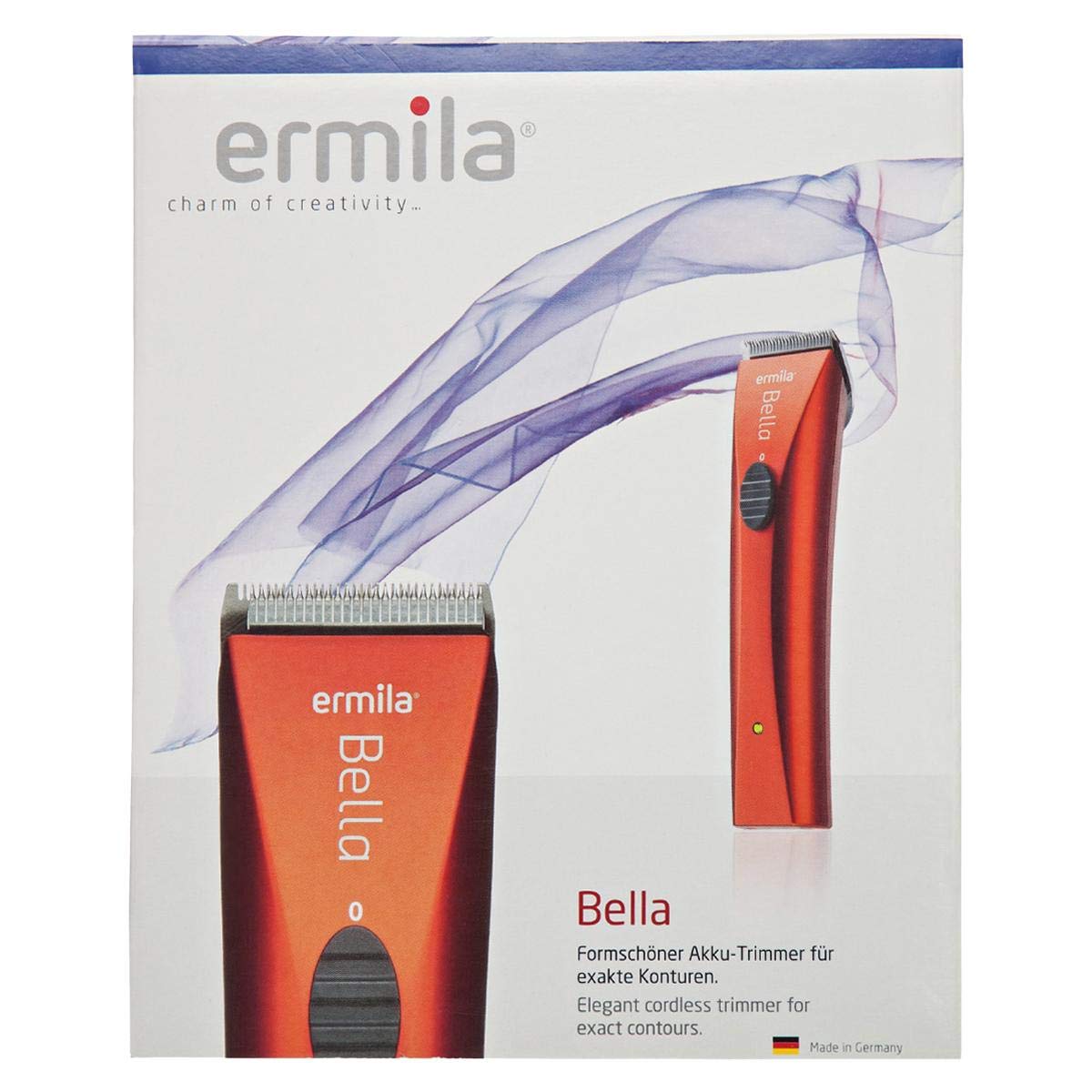 Ermila Bella Hair Trimmer - Red, 1590