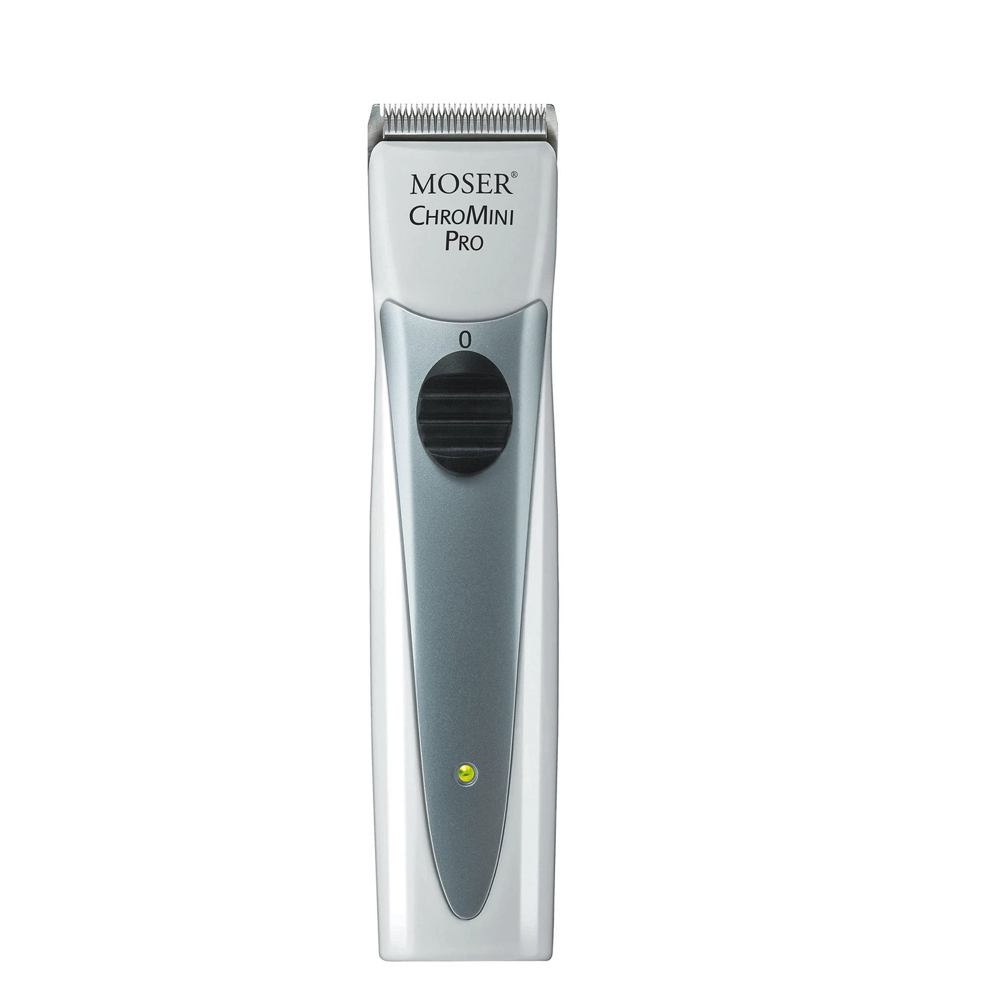 Moser 1591-0167,Chromini Pro Professional Cordless Trimmer, White, Small