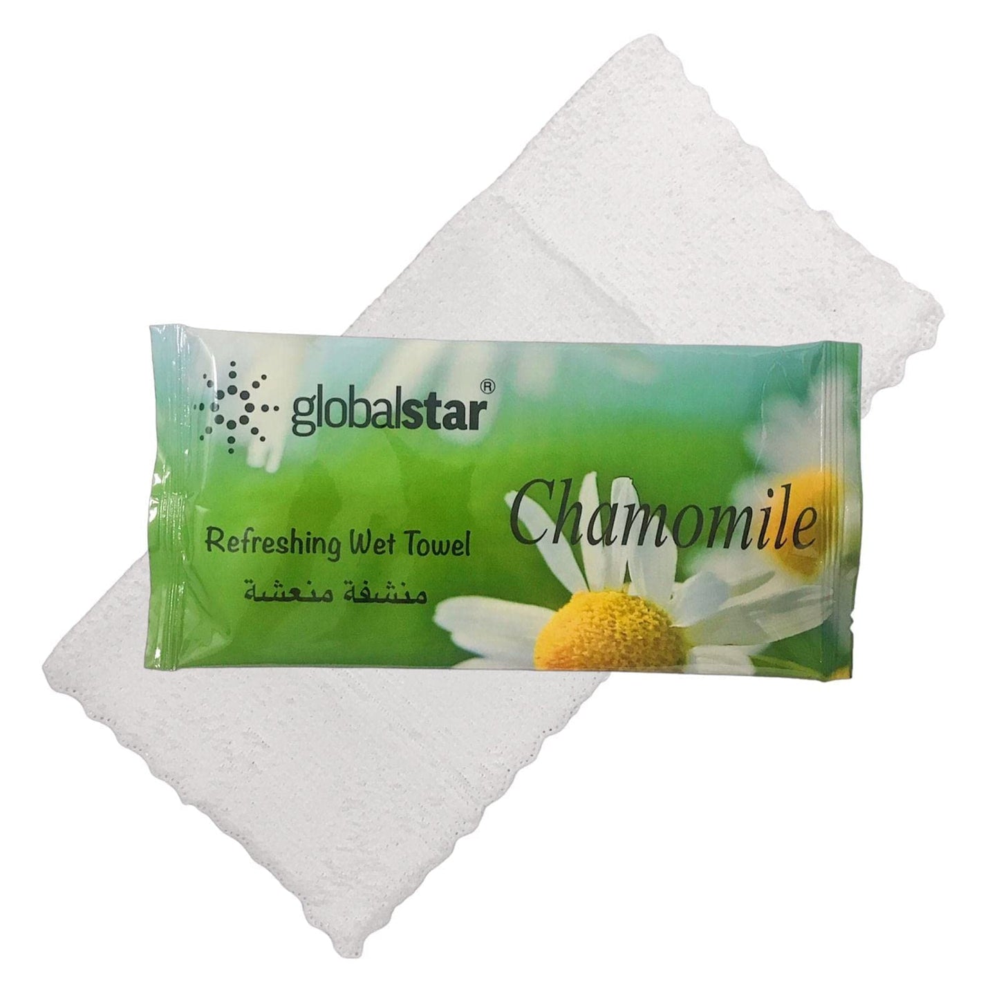 Globalstar Refreshing Wet Towel Chamomile 25pcs RT05