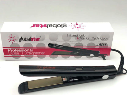 Global Star Hair Straightener 470F 1012