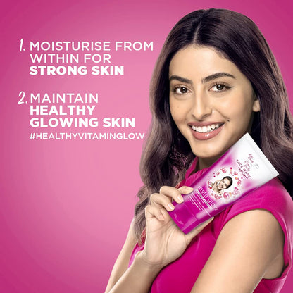 جلو اند لوفلي غسول الوجه فورميرلي فير مع الفيتامينات المتعددة انستجلو لإزالة البهتان لتفتيح البشرة، 150 مل (عبوة من قطعتين) Glow & Lovely Formerly Fair Face Wash With Multivitamins Instaglow To Remove Dullness Brighten The Skin, 150Ml (Pack Of 2)