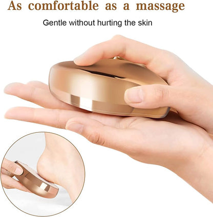 Glass Foot File Callus Remover, Innovative Nano Crystal Feet Scrubber for Travel Use, Portable Pedicure Foot Scraper for Cracked Heel (Normal)