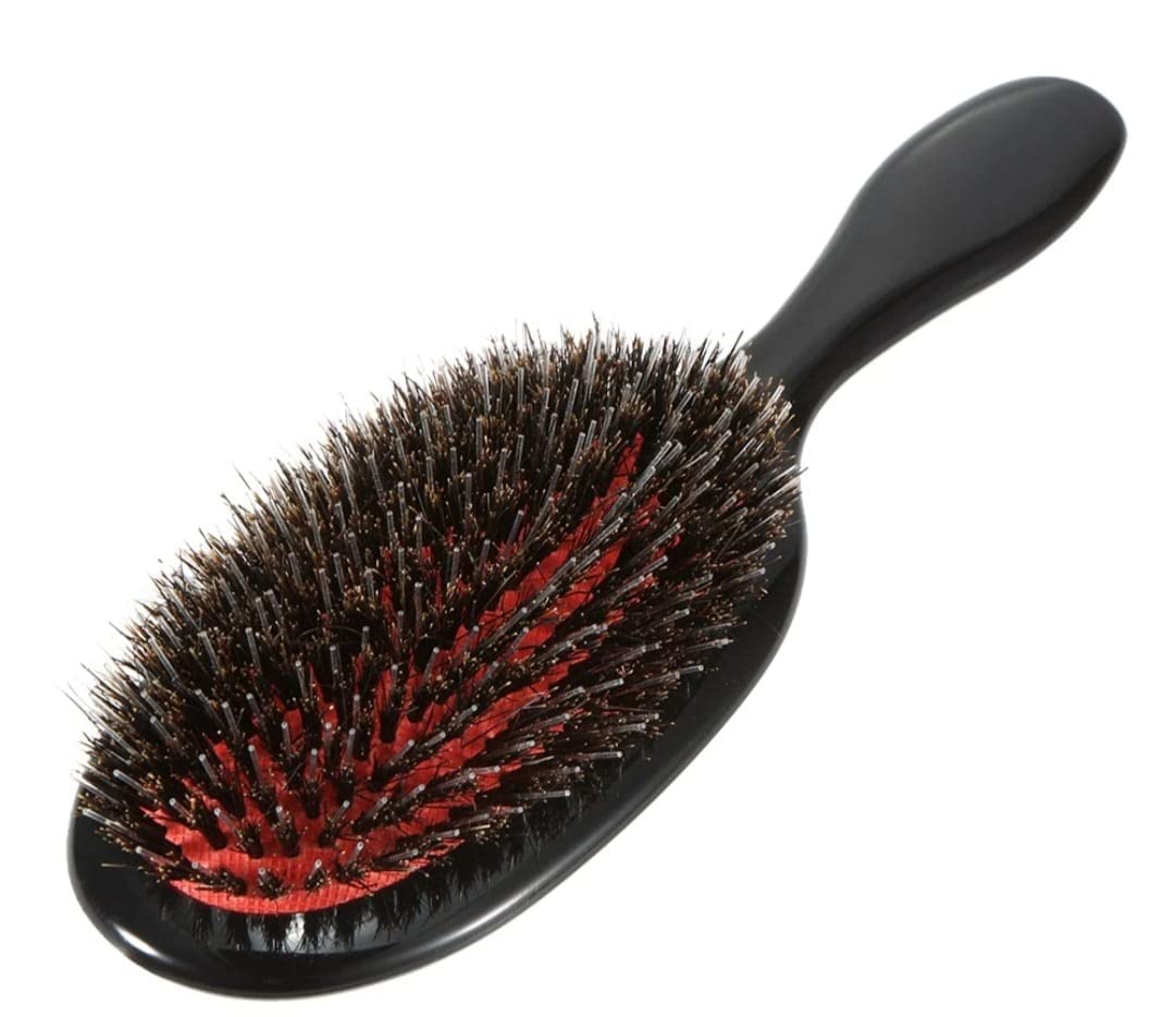 Bristle Hair Brush Paddle Detangling Brush for Curly Fine Wavy Natural Tangled Hair…