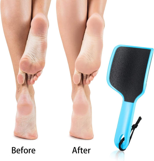 4 Pieces U Shaped Curved Foot File Foot Callus Remover Double- Sided Colossal Foot Rasp Callus Remover for Grit Exfoliates Removes Dead Skin, 4 Colors