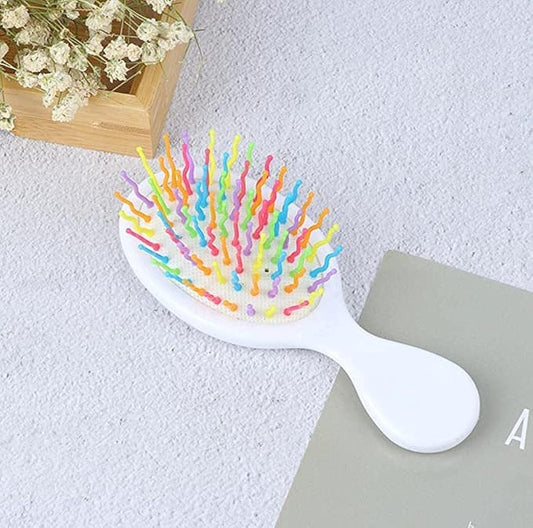 Kids Plastic Hair Brush With Plastic Bristles