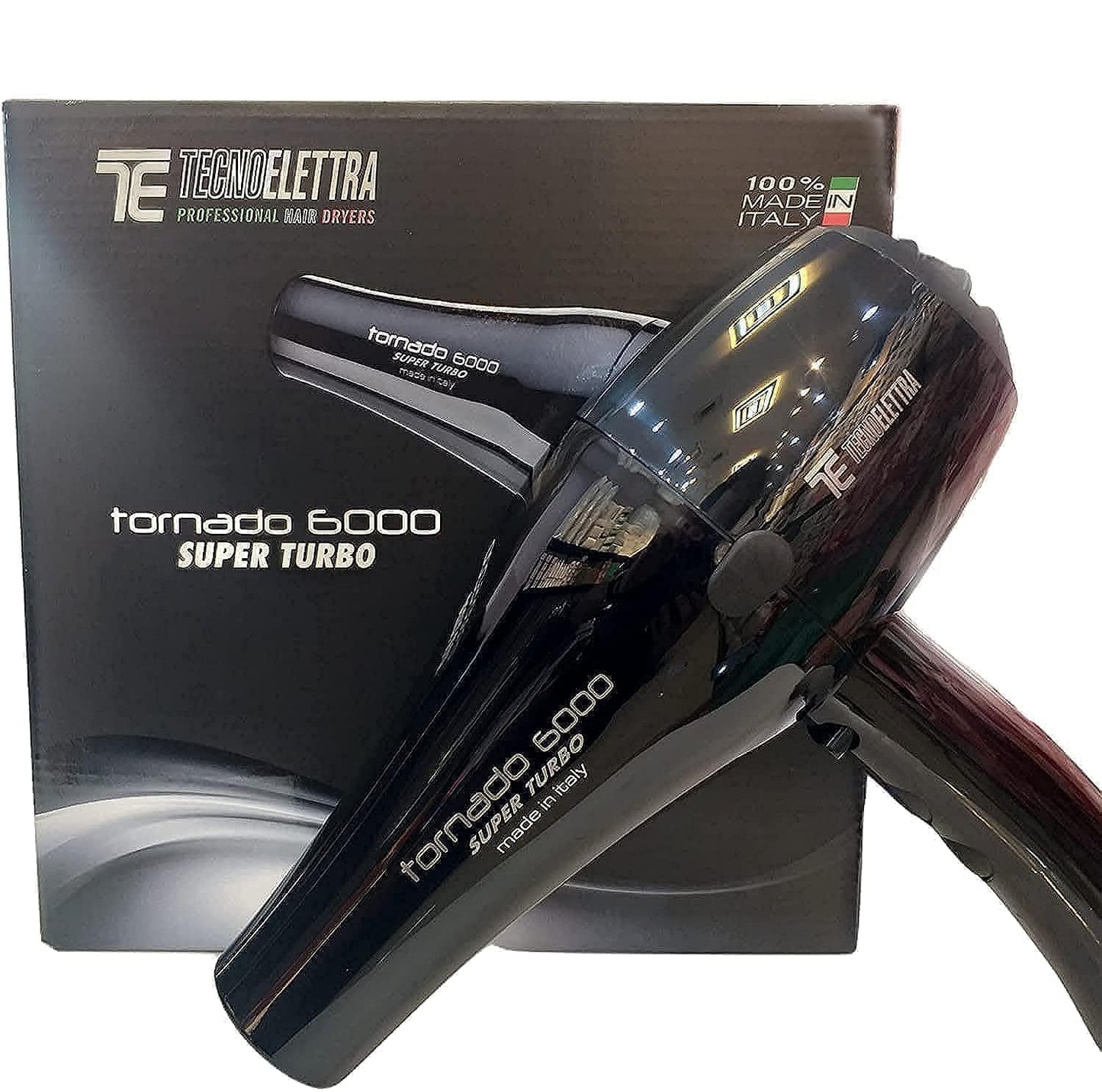 PROFESSIONAL TECNO ELETTRA-TORNADO HAIR DRYERS  6000 SUPER TURBO