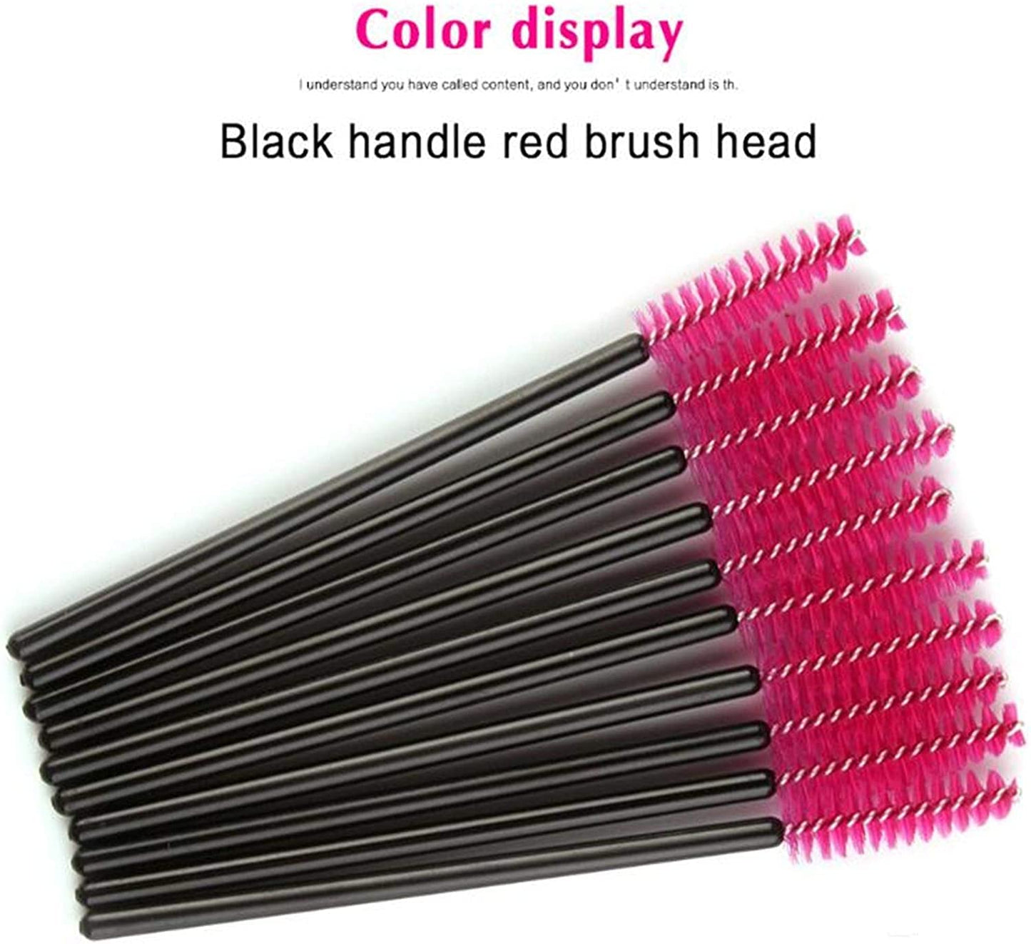 Eyelash Lash Makeup Brush Mascara Brushes 50PCS