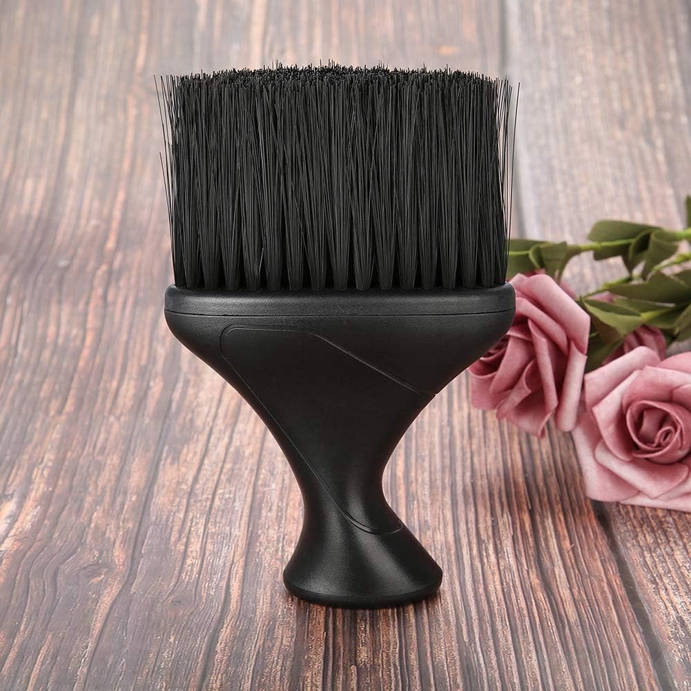 Hair Cleaning Brush,Hair Brush, Soft Hair Brush Neck Duster Hairdressing Hair Cutting Styling Cleaning Brush