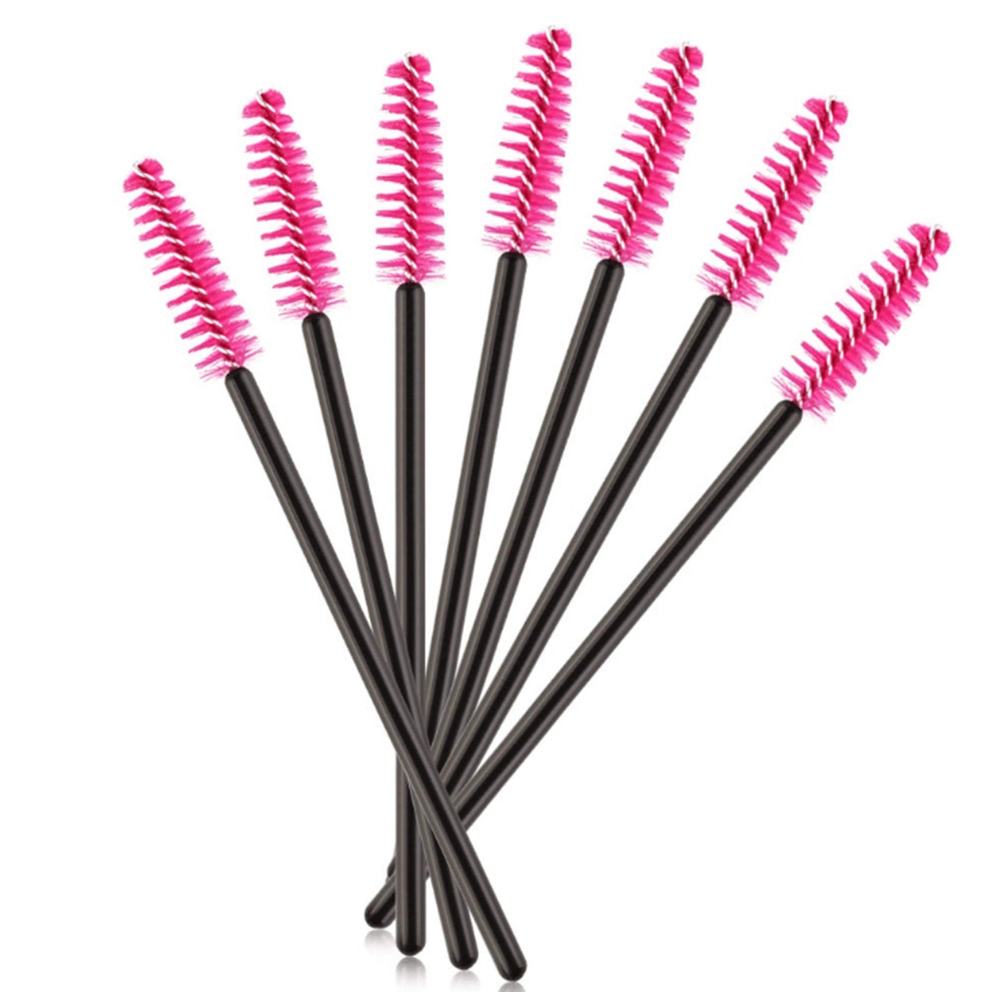 50 Pieces Disposable Eyelash Mascara Brushes Makeup Tool Kits