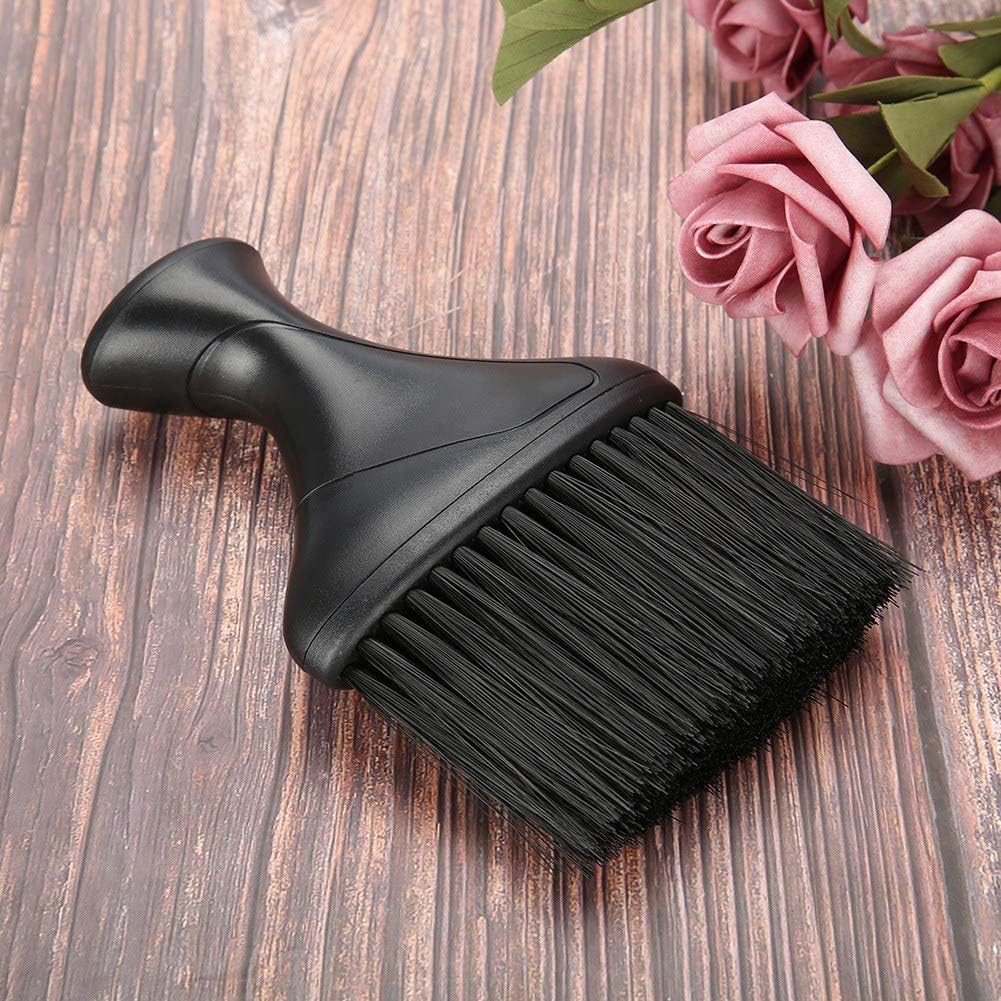 Hair Cleaning Brush,Hair Brush, Soft Hair Brush Neck Duster Hairdressing Hair Cutting Styling Cleaning Brush