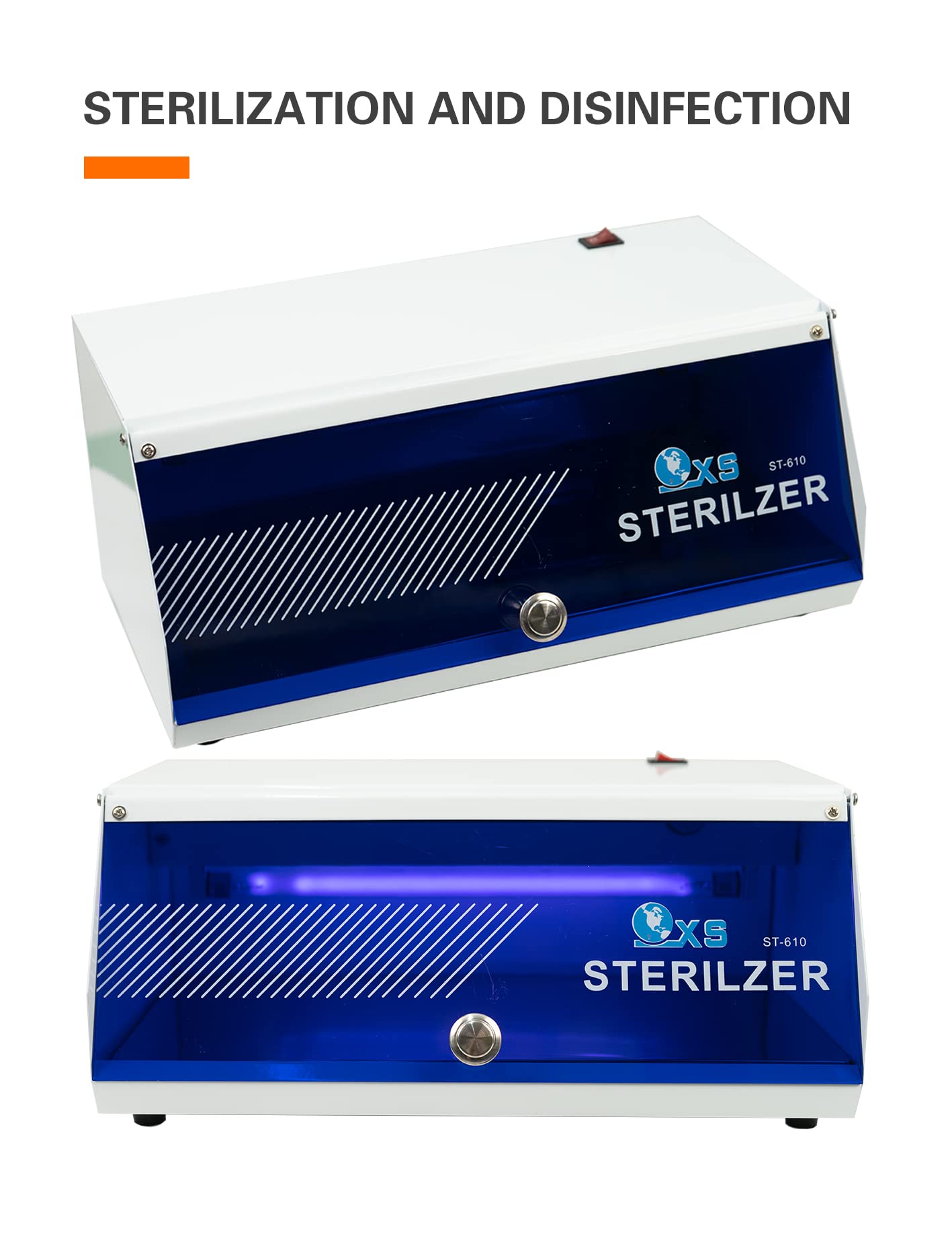 UV Sterilizer Cabinet Tools Cleaning Supplies, Multi-Functional Sterilizer Cleaner Box Manicure & Pedicure Tools, Salon Spa Tools & Equipment