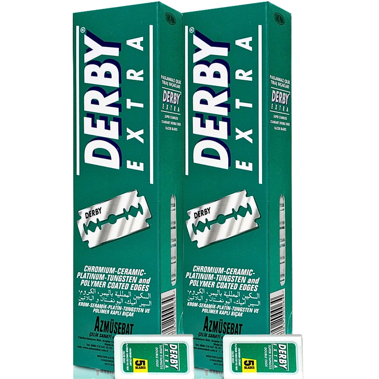 200 Derby Extra Double Edge Razor Blades