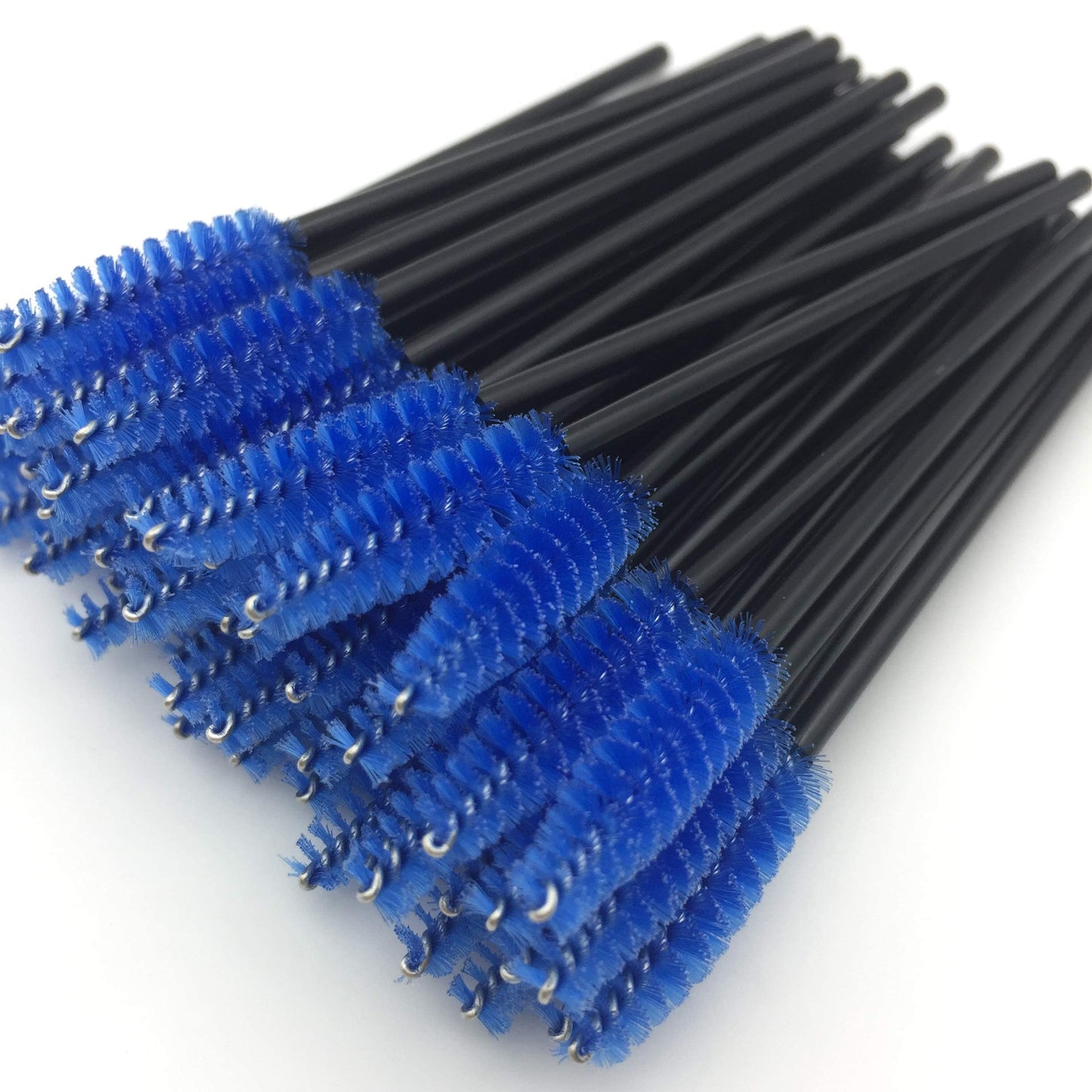 Eyelash Mascara Applicator Disposable Brush (100 Pieces, Black)