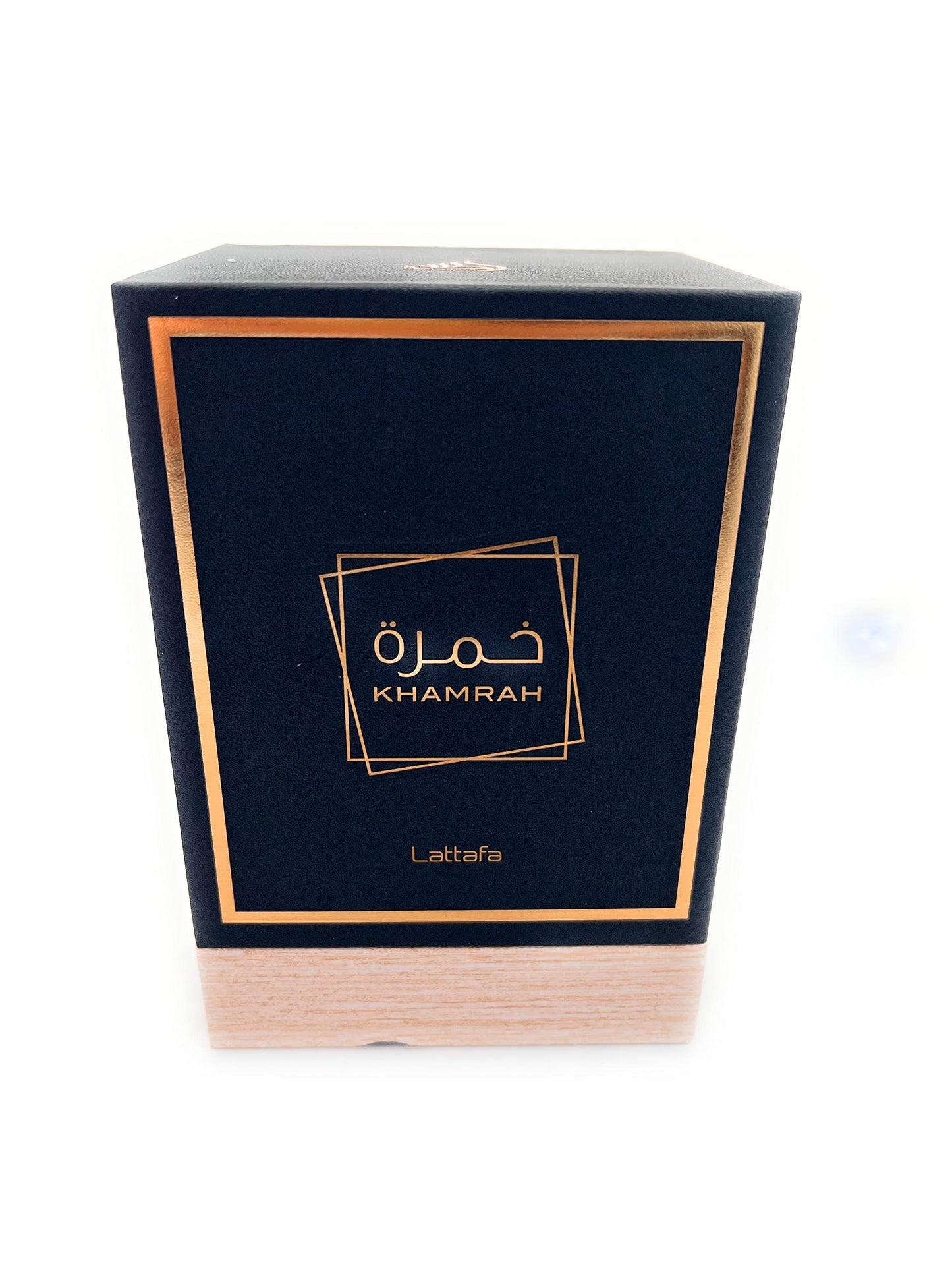 Lattafa Perfumes Khamrah for Unisex Eau de Parfum لطافة للعطور خمرة للجنسين - أو دي بارفان، 3.4 أونصة