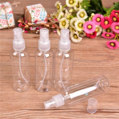 LA PERLA TECH 4Pcs 100ML Sprayer Bottles, Refillable Container Watering Can Travel Toiletries Liquid sprayer
