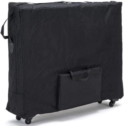 La Perla Tech Wheeled Carry Case for Portable Massage Spa Bed Black