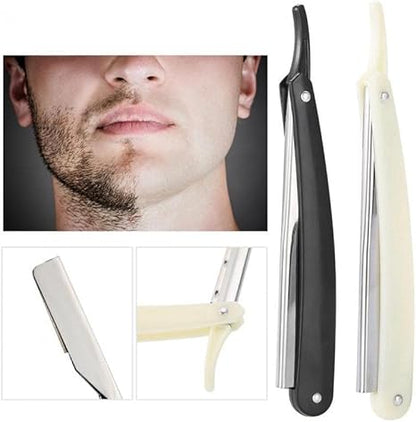 Professional Barber Straight Edge Razor Men'S Manual Shaver Salon Light Weight Razor